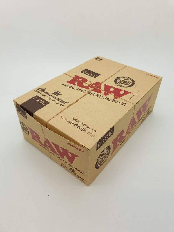 Raw King Size Slim + Pre-rolled Tip