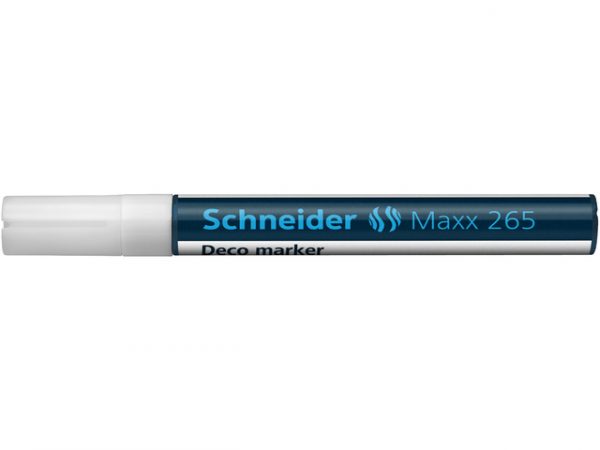 Schneider Maxx 265 krijtmarker wit (10 stuks)