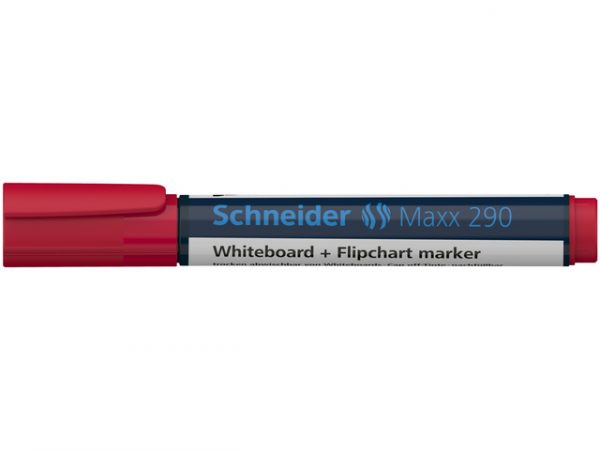 Schneider Maxx 290 boardmarker rood ronde punt (10 st)