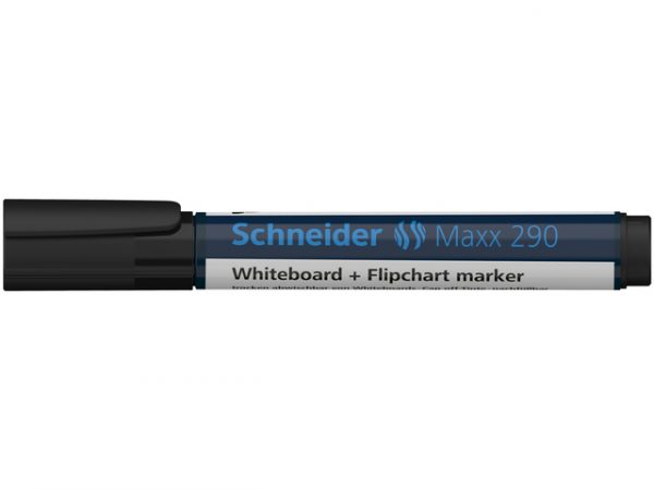 Schneider Maxx 290 boardmarker zwart ronde punt (10 stuks)