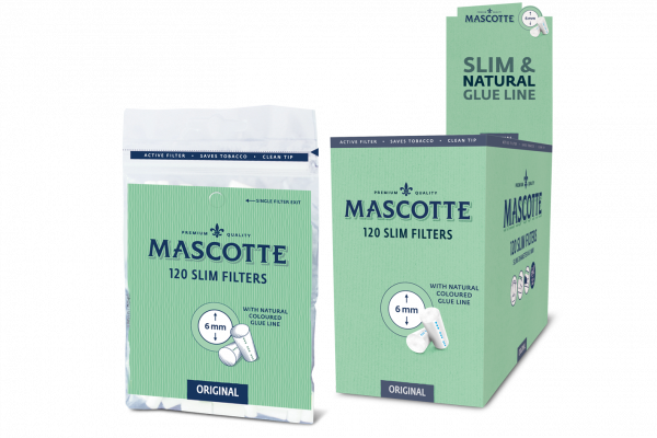 Mascotte Slim Filters 6mm AKTIE 4+1 COMBINEREN MAG