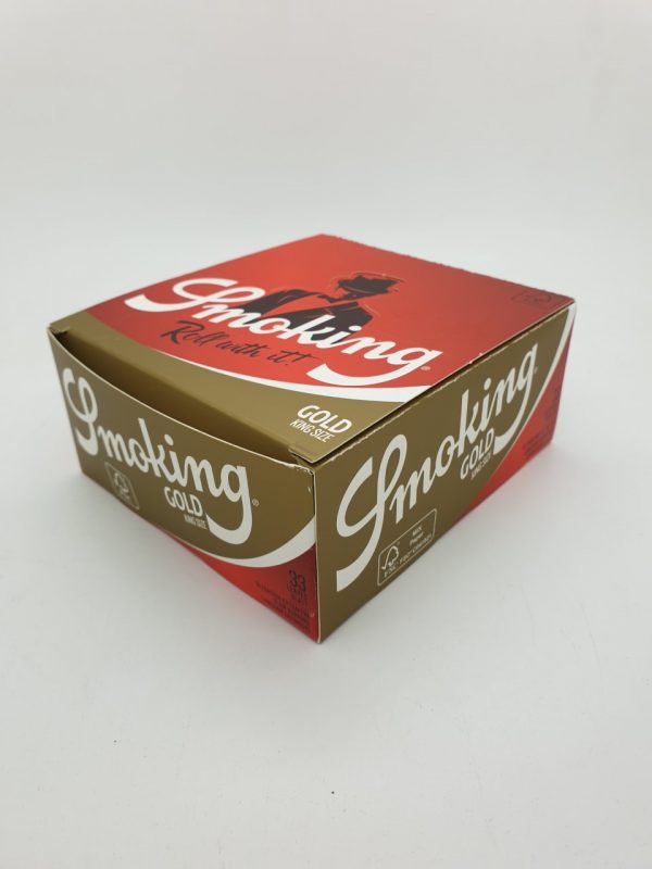 Smoking Goud King Size AKTIE 5 + 1 GRATIS COMBINEREN MAG