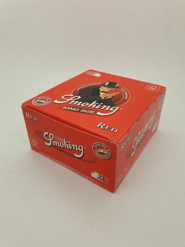 Smoking Rood King Size AKTIE 5 + 1 GRATIS COMBINEREN MAG