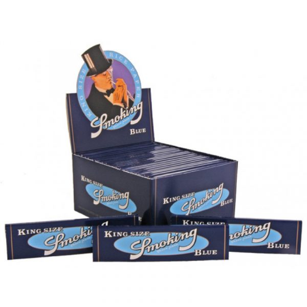 Smoking Blauw King Size AKTIE 5 + 1 GRATIS COMBINEREN MAG - Afbeelding 2