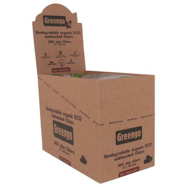 Greengo Bio Organic Filters 15mm (20st)